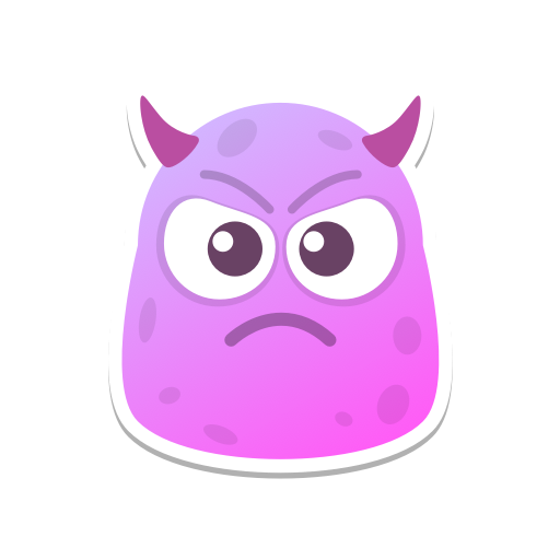 Angry Face With Horns